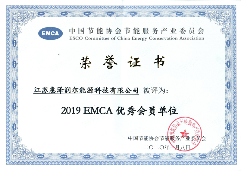 2019 EMCA优秀会员单位